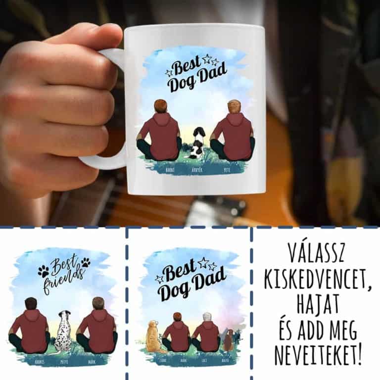 Kiskedvenccel a mezőn - Dupla Férfi alak - MyLife
