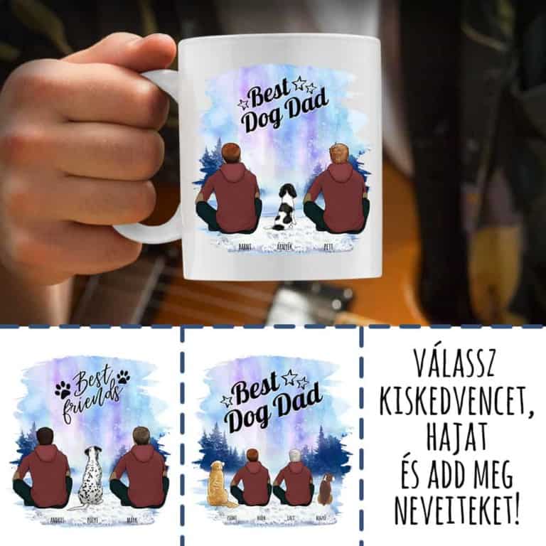 Kiskedvenccel a téli tájon - Dupla Férfi alak - MyLife