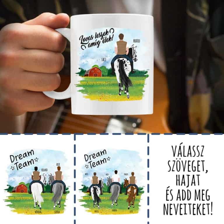 Lovas férfi tavaszi mezőn - MyLife