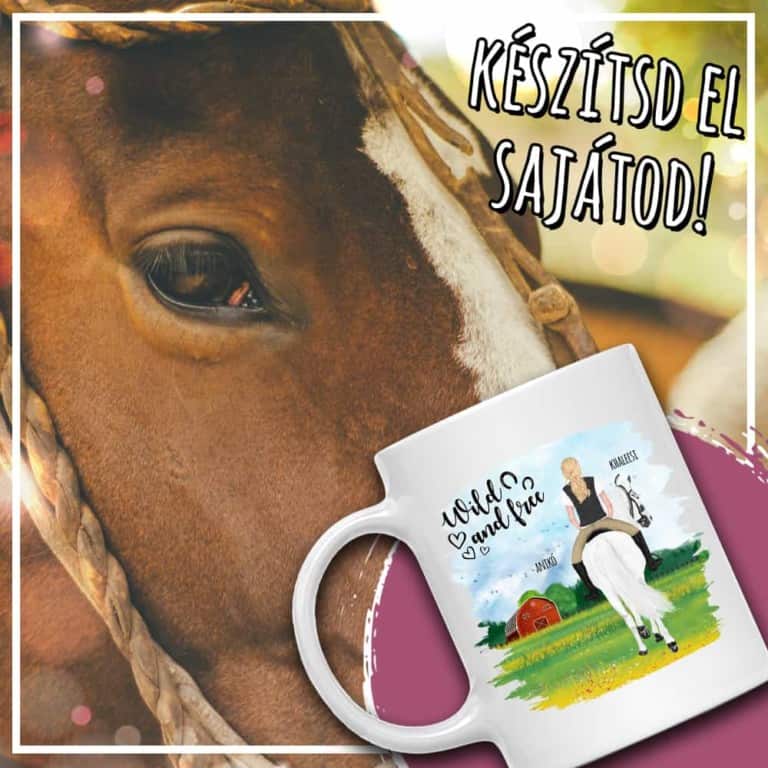 Lovas nő tavaszi mezőn - MyLife