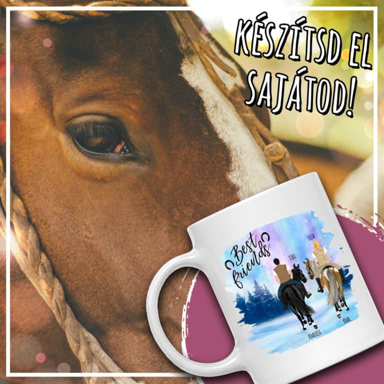 Lovas pár téli tájon - MyLife
