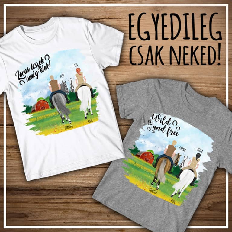 Lovas pár tavaszi mezőn - MyLife