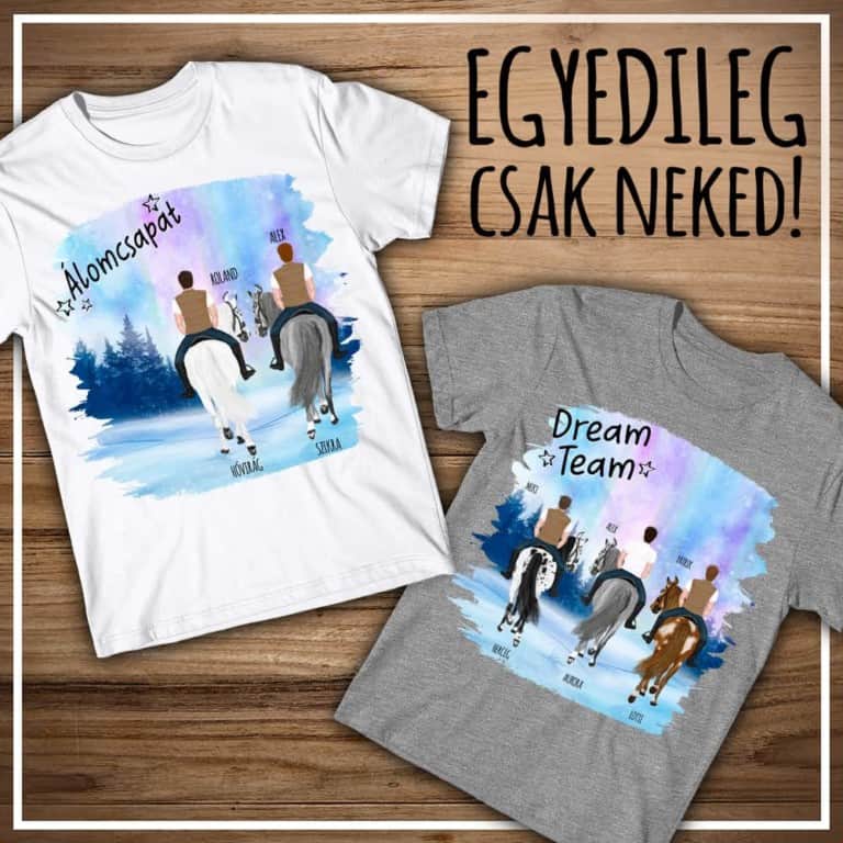 Lovas férfi téli tájon - MyLife