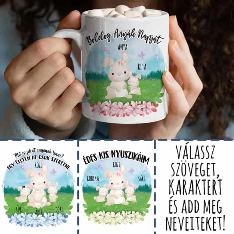 Nyuszi Anyu Gyerekekkel - MyLife