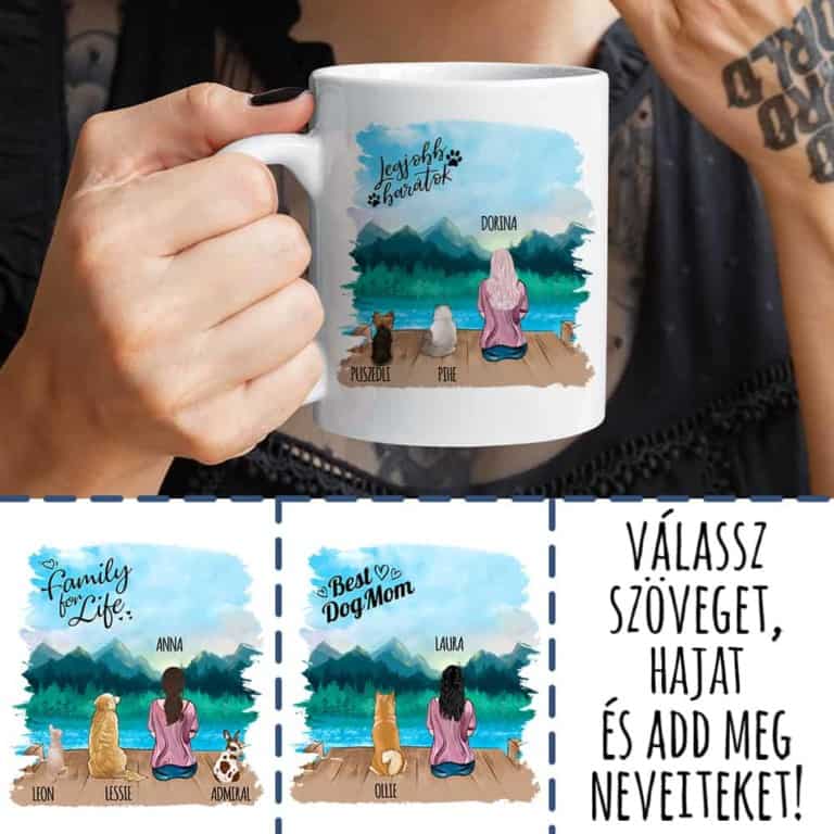 Kiskedvenccel a stégen - egy alak - MyLife