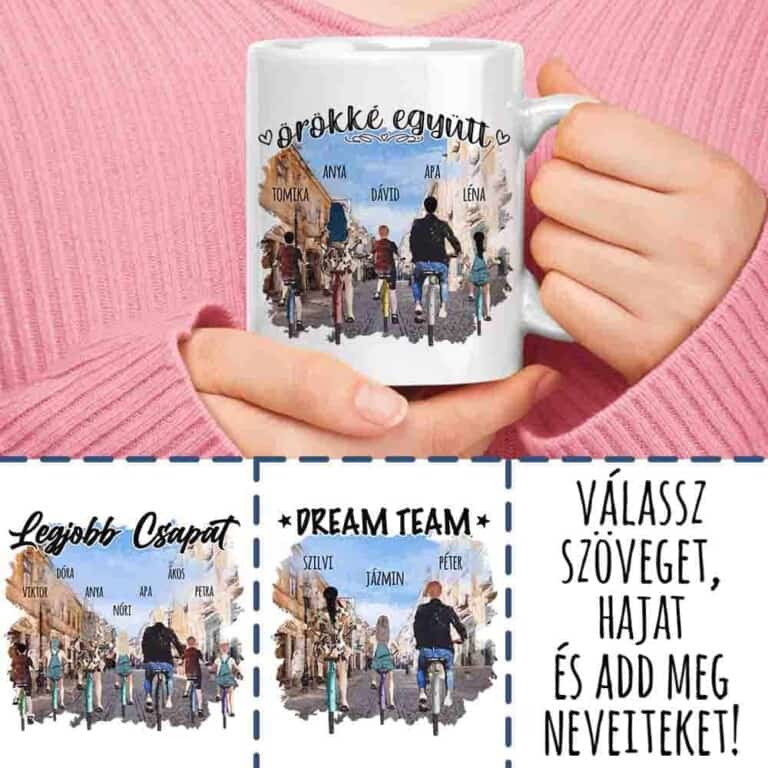 Biciklis család a városban - MyLife