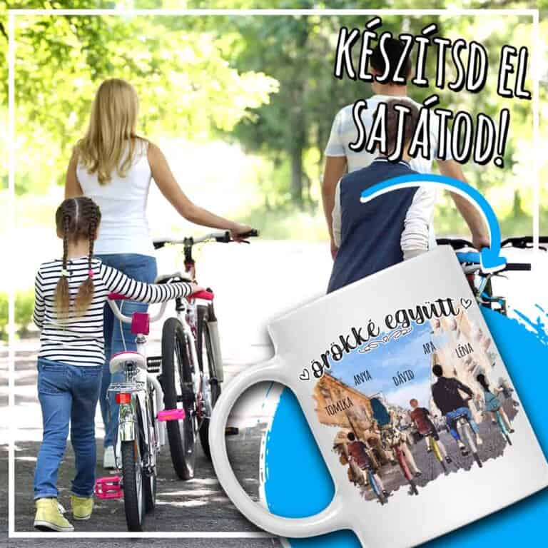 Biciklis család a városban - MyLife