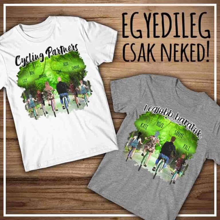 Biciklis család a parkban - MyLife