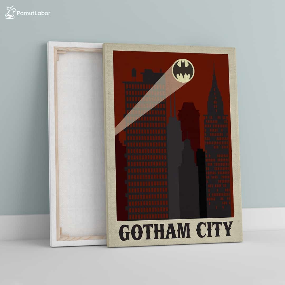 Batman flat canvas