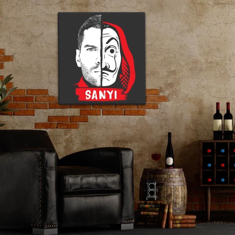 Money Heist vector mask - MyLife Plus
