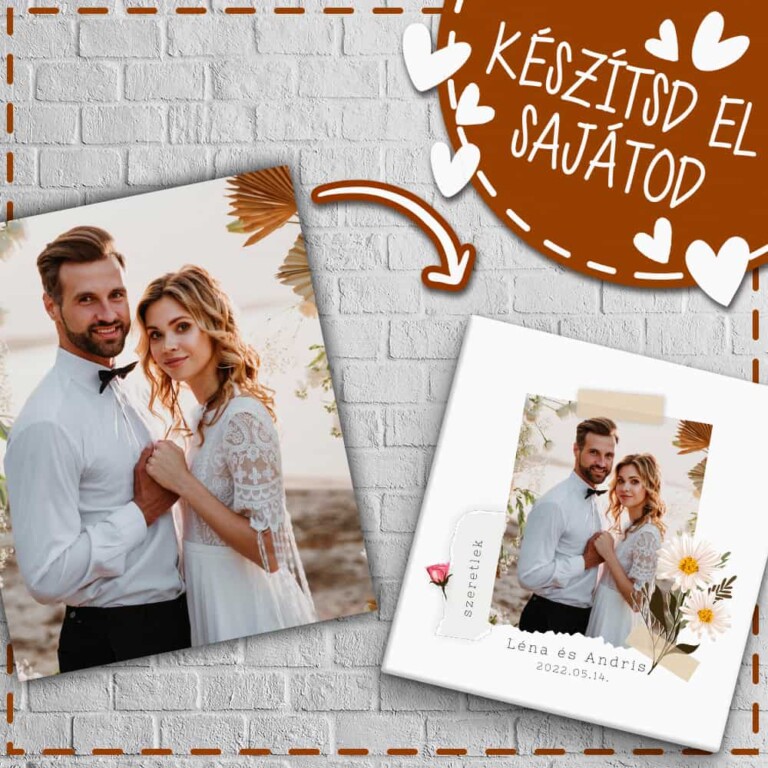 Vintage esküvői fotó - Mylife Plus