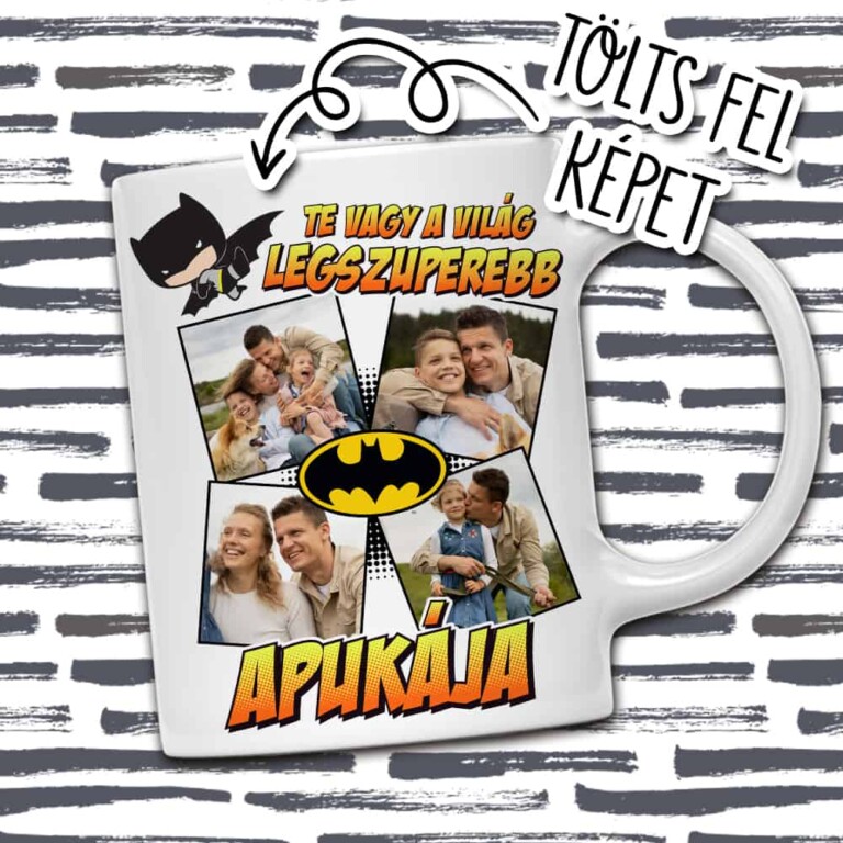 A világ legszuperebb apukája - Batman - MyLife Plus