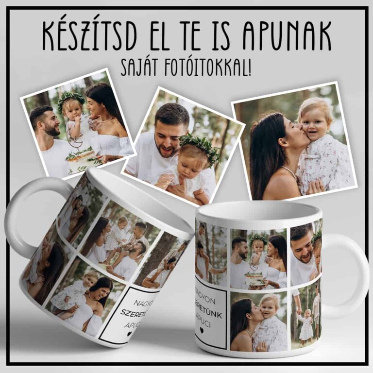 Apás fotókollázs - Mylife plus
