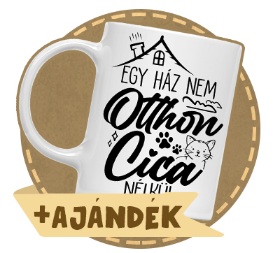 Cicás ajándék bögre