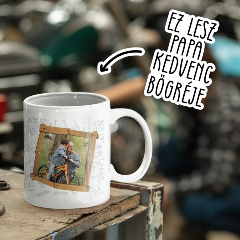 Papa szerelős bögréje - Mylife Plus
