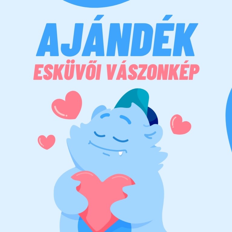 Ajándék Esküvői vászonkép - Main image