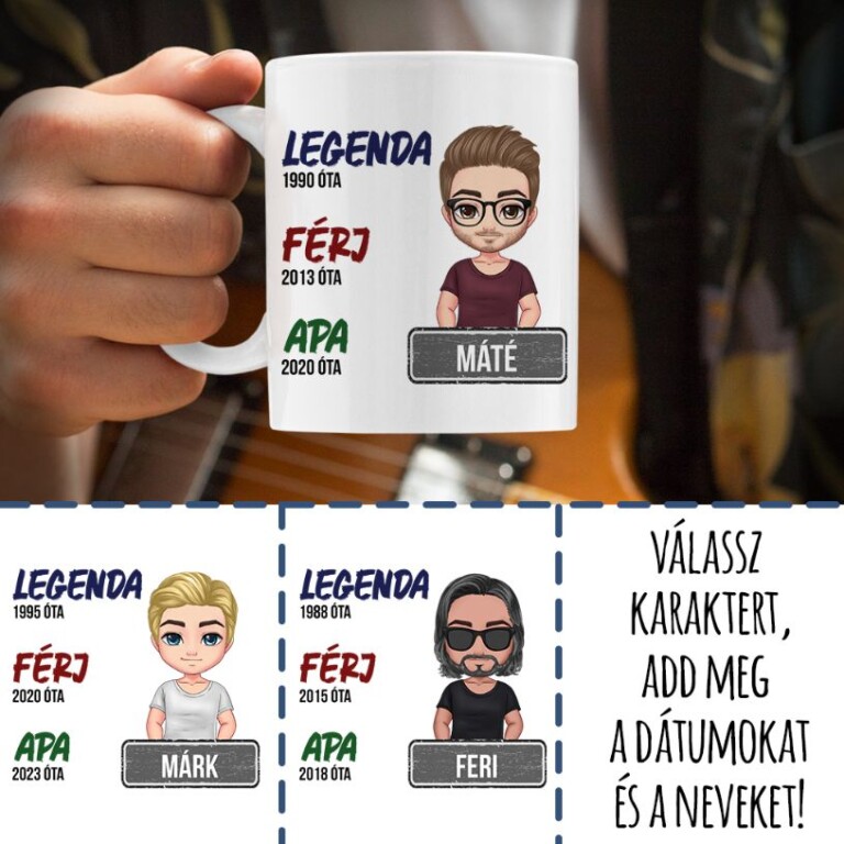 Legenda, férj, apa - Mylife