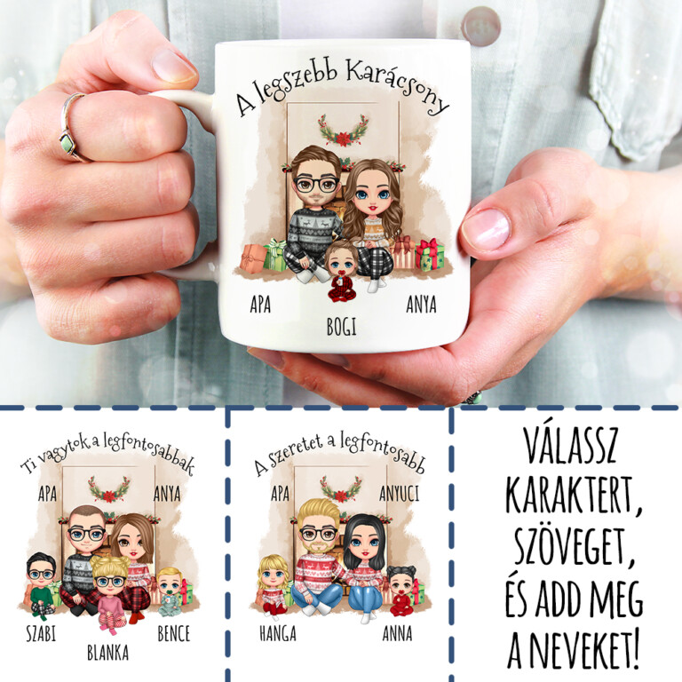 Karácsonyi Chibi Család - Mylife