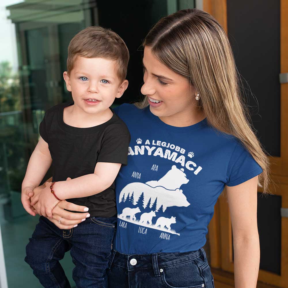 Maci család sziluett MyLife