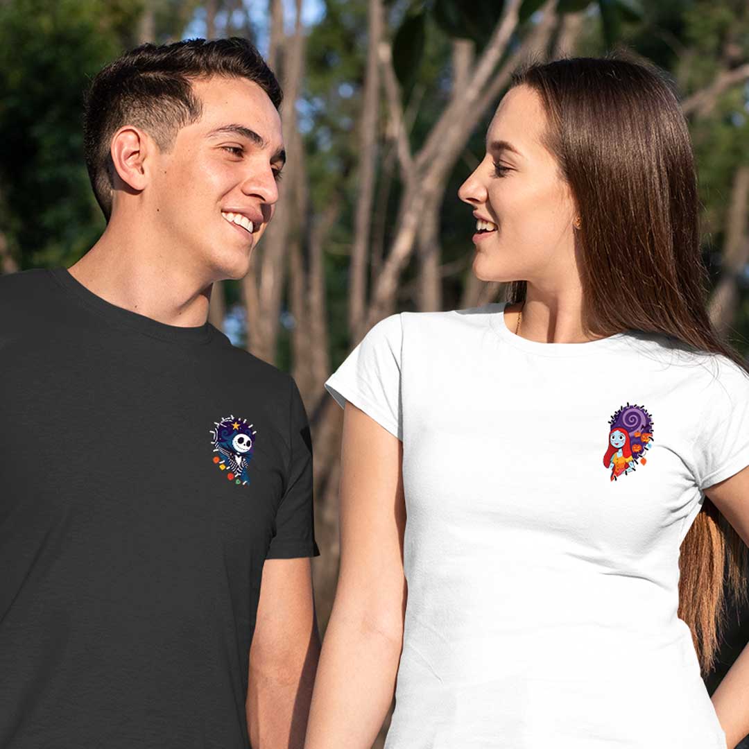 Halloween páros szívnyomat - jobb