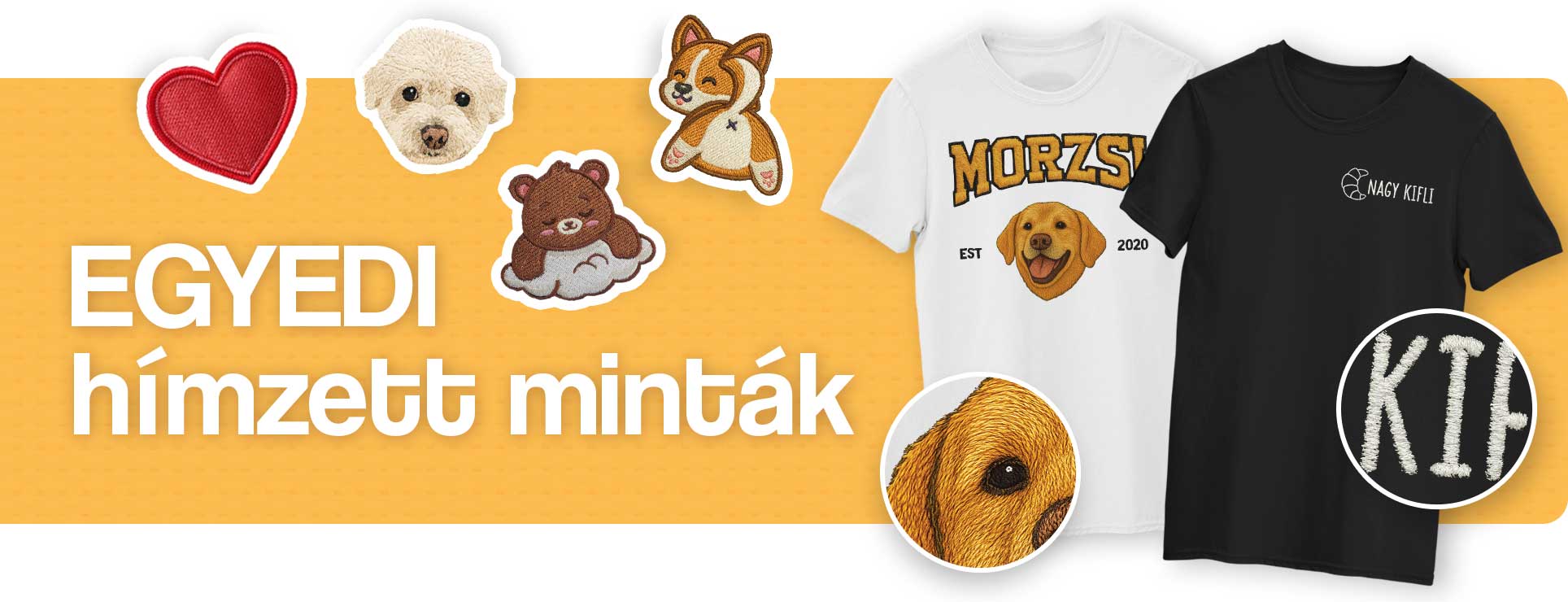 Egyedi Hímzett Termékek