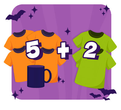 Halloween-i pólóáradat ajándék filmes póló rendelésedhez