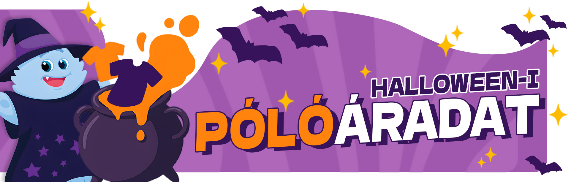 Halloween-i pólóáradat ajándék filmes póló rendelésedhez