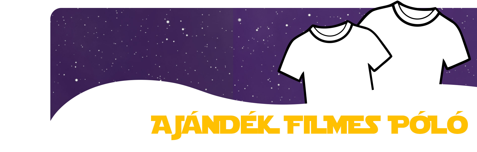 Halloween-i pólóáradat ajándék filmes póló rendelésedhez