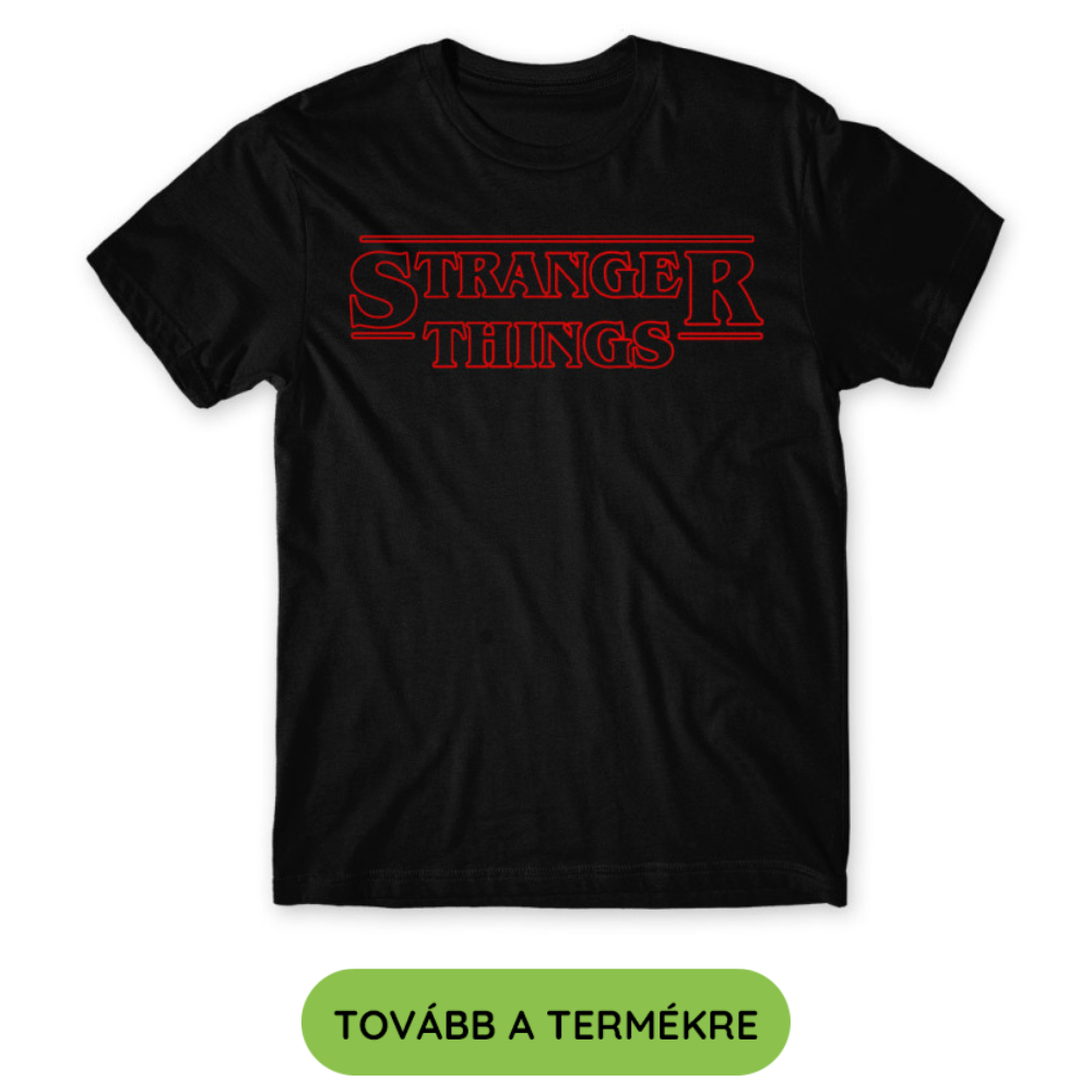 Stranger Things ajándékötletek