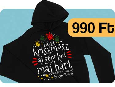 Limitált karácsonyi pulóver