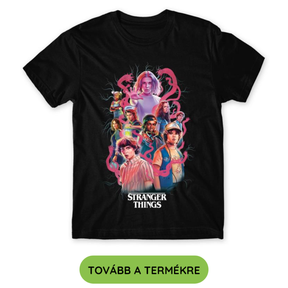 Stranger Things ajándékötletek