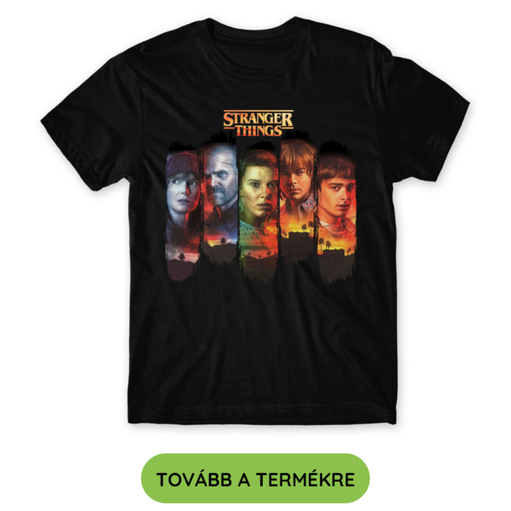Stranger Things ajándékötletek